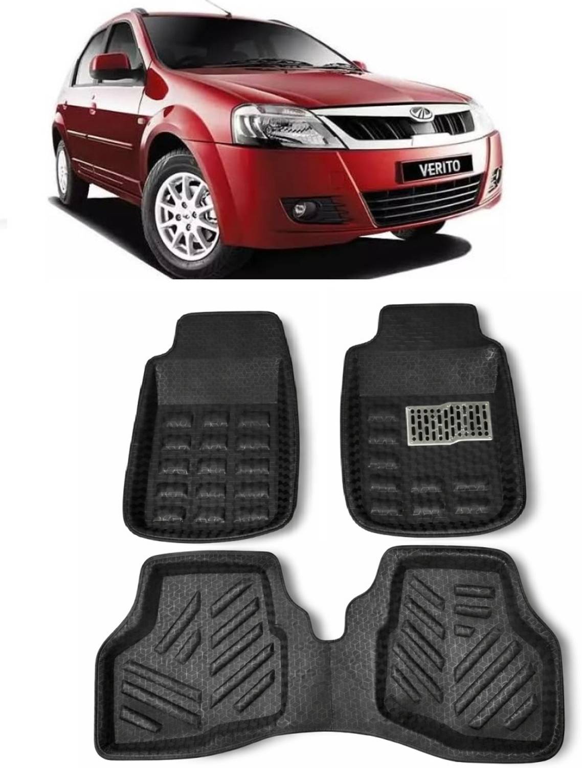 ARNEJA Polyutherine 3D Mat For Mahindra Verito