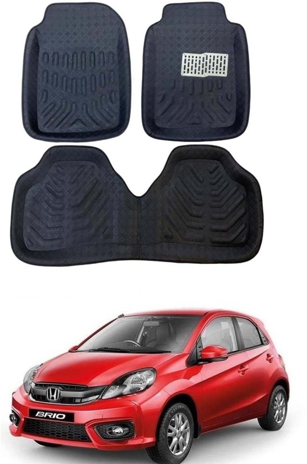 arneja trading company Polyutherine 3D Mat For  Honda Brio