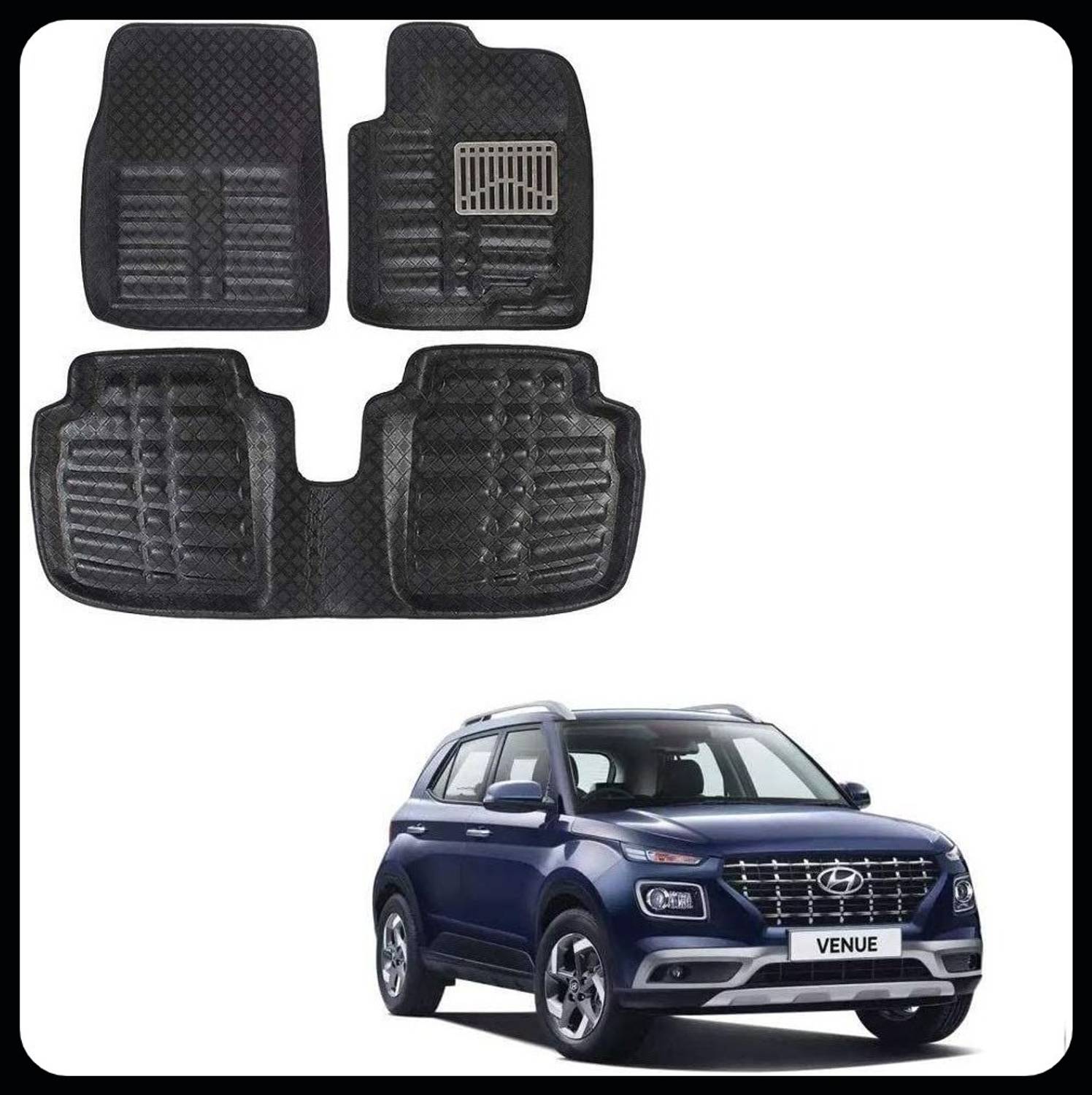 Arnejaa Polyutherine 3D Mat For Hyundai Venue