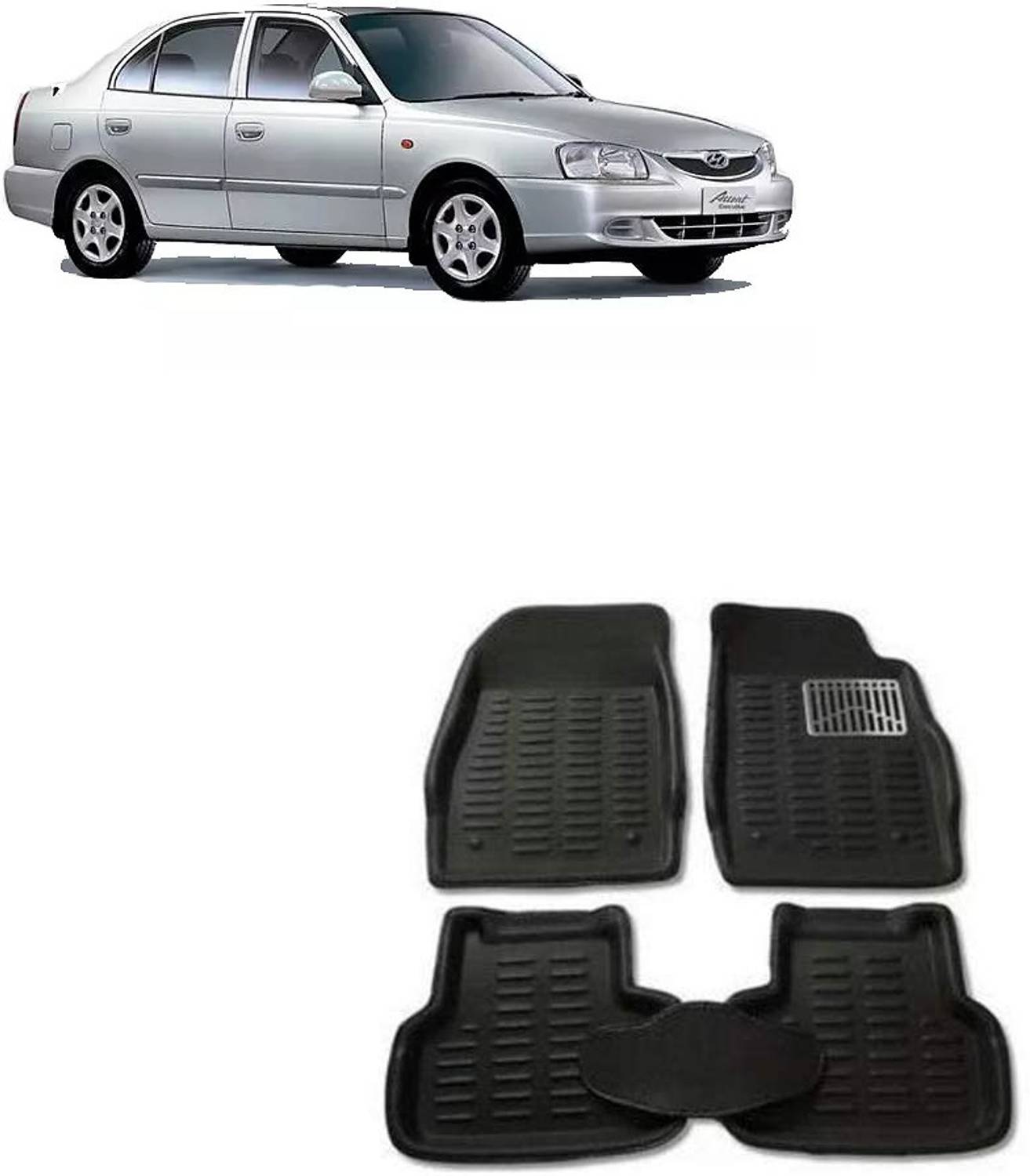 ARNEJA Polyutherine 3D Mat For  Hyundai Accent