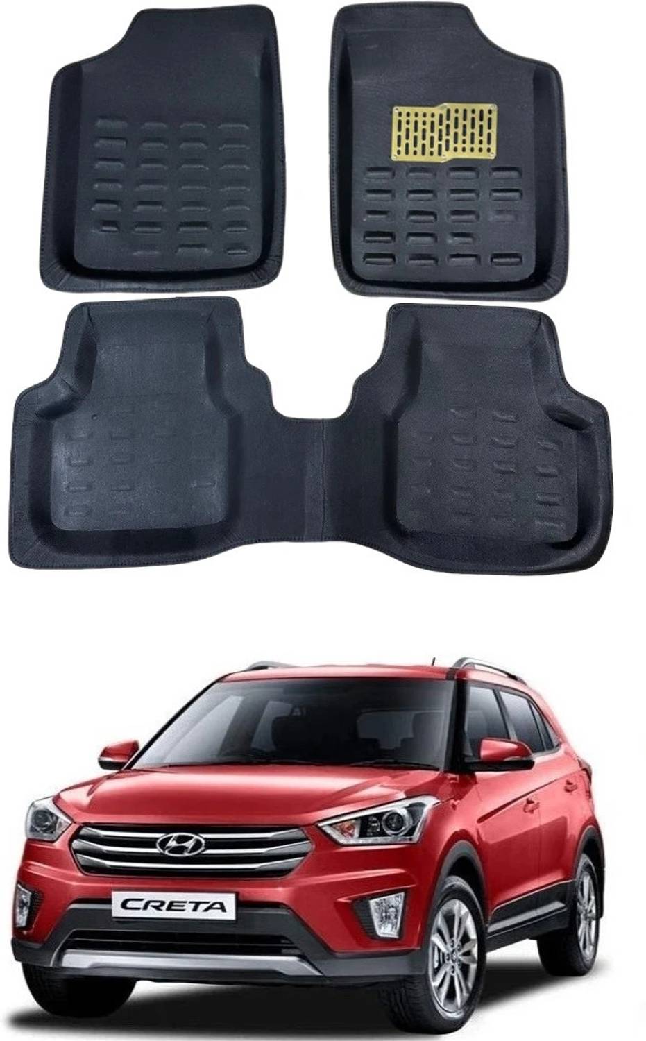 ARNEJA Polyutherine 3D Mat For Hyundai Creta