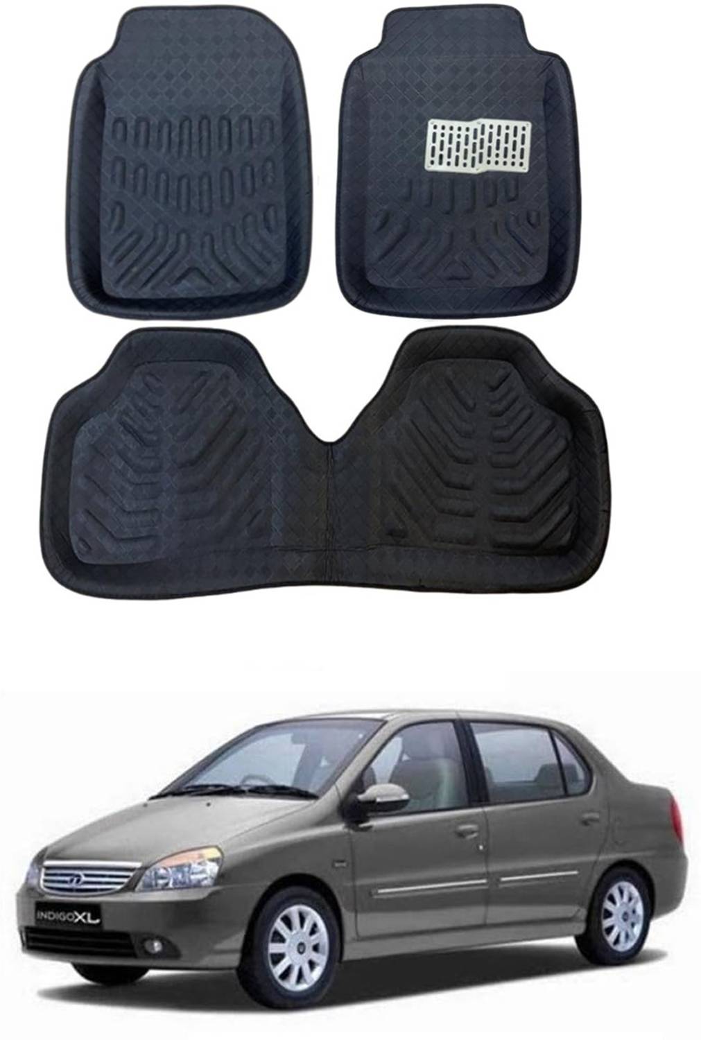 Arnejaa Polyutherine 3D Mat For  Tata Indigo XL