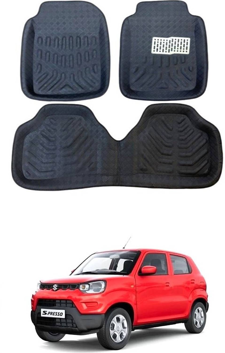 Arnejaa Polyutherine 3D Mat For  Maruti Suzuki S-Presso