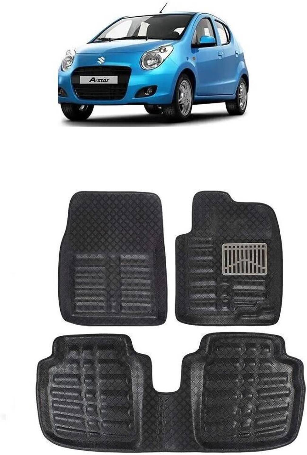 ARNEJA Polyutherine 3D Mat For Maruti Suzuki A-Star