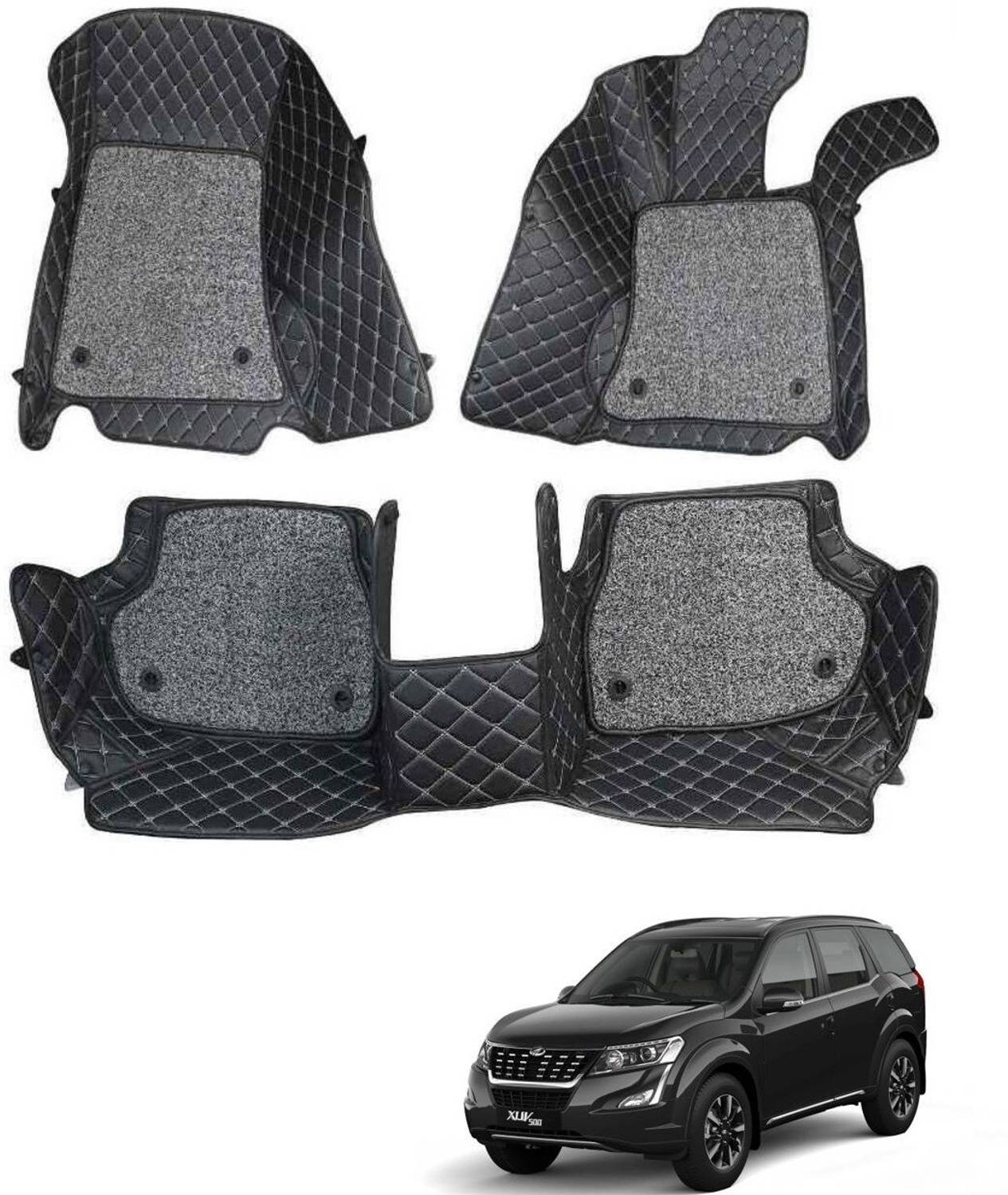 ARNEJA Leatherite 7D Mat For Mahindra XUV 500