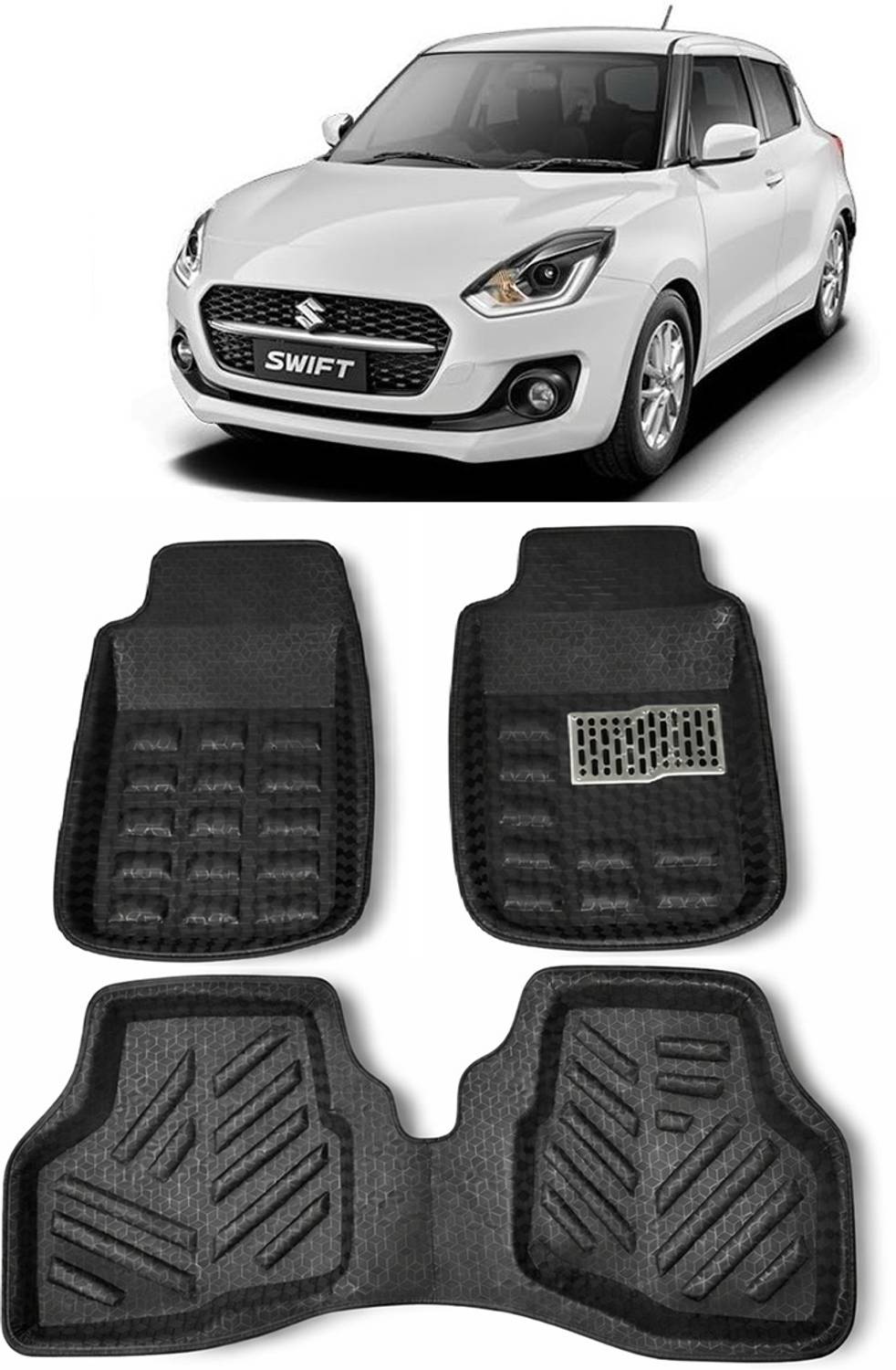 arneja trading company Polyutherine 3D Mat For Maruti Suzuki New Swift