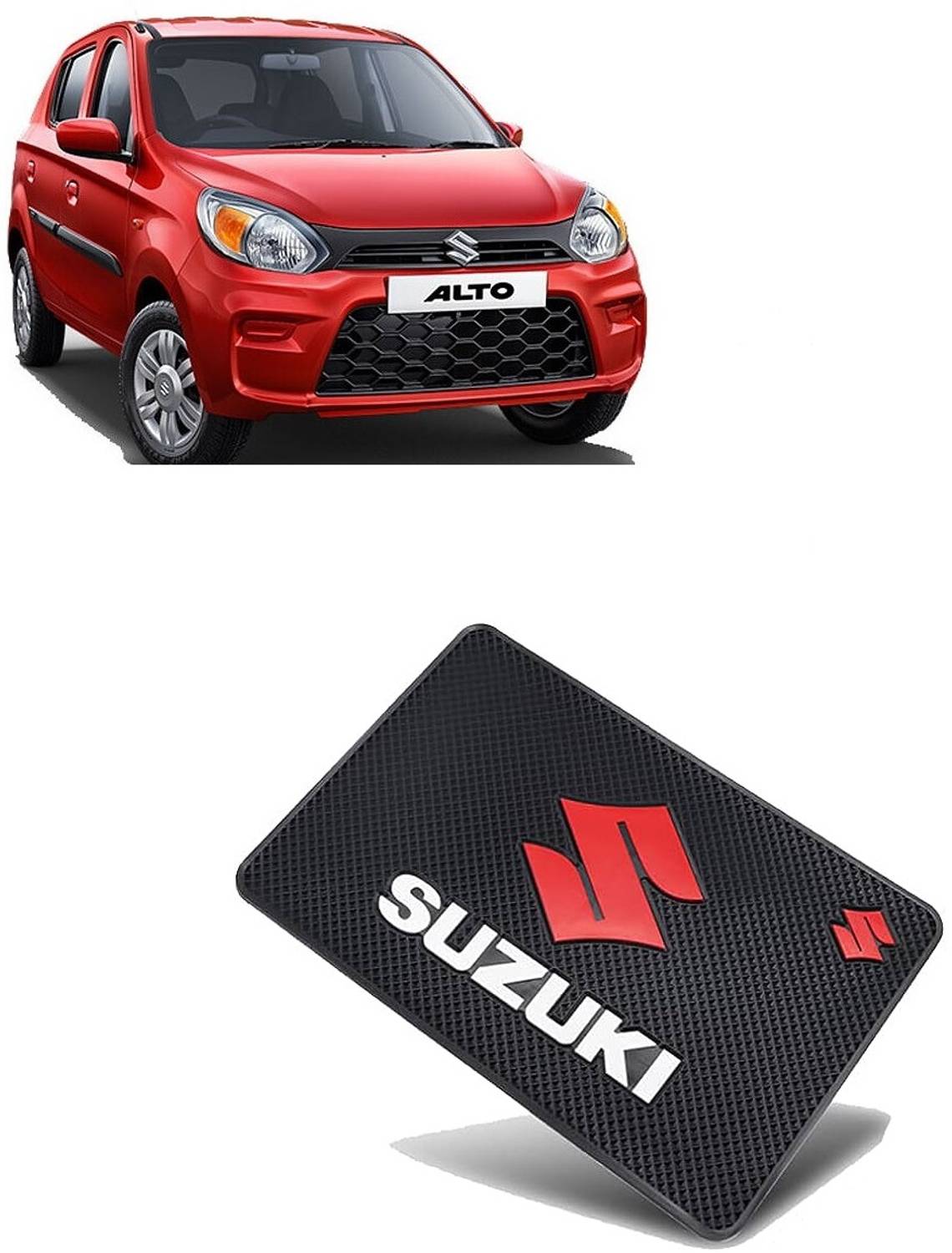 Arnejaa Rubber Standard Mat For Maruti Suzuki Alto