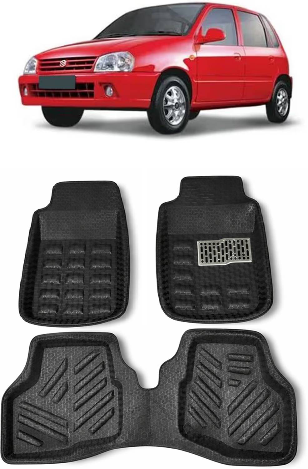 arneja trading company Polyutherine 3D Mat For  Maruti Suzuki Zen
