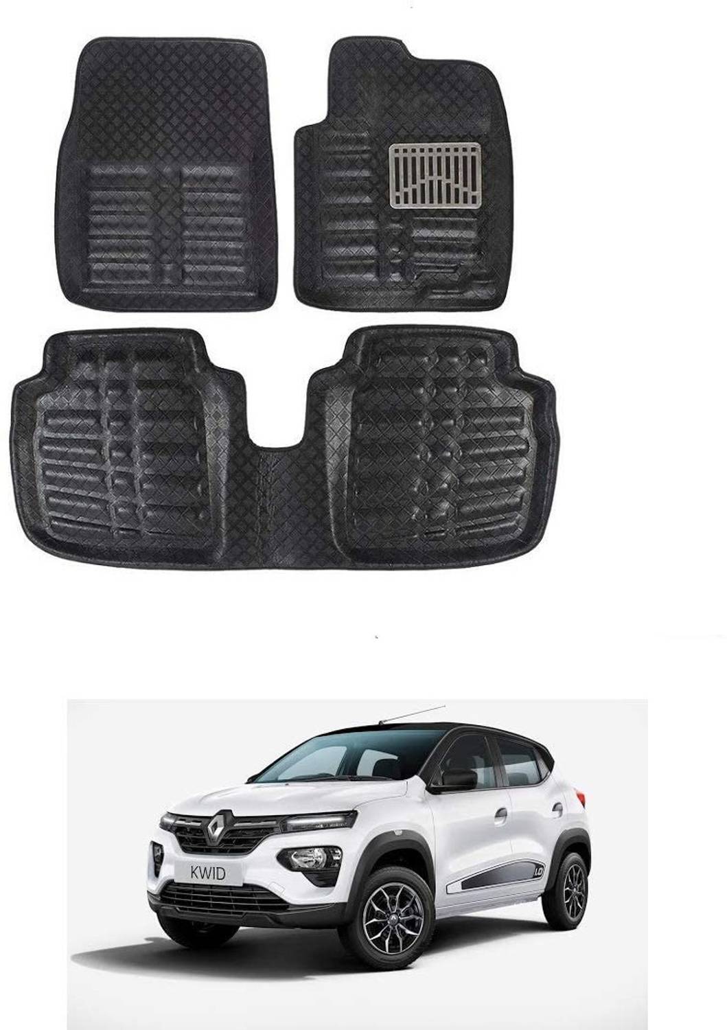 ARNEJA Polyutherine 3D Mat For Renault Kwid EV