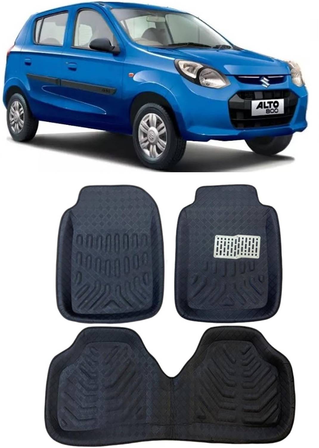 ARNEJA Polyutherine 3D Mat For Maruti Suzuki Alto 800
