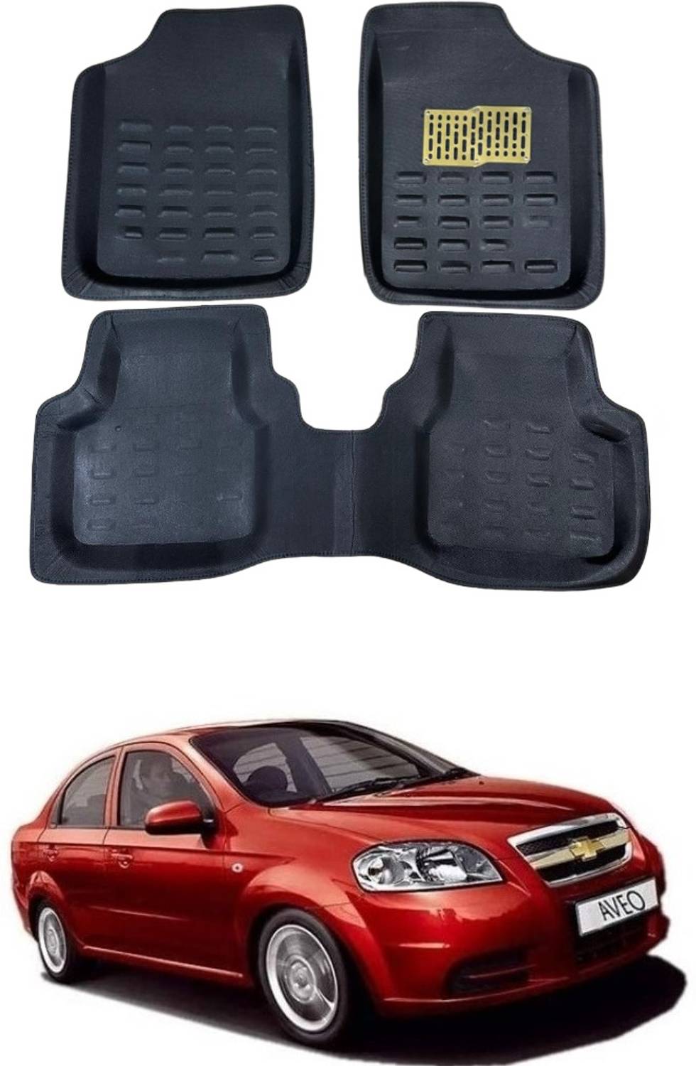 ARNEJA Polyutherine 3D Mat For Chevrolet Aveo
