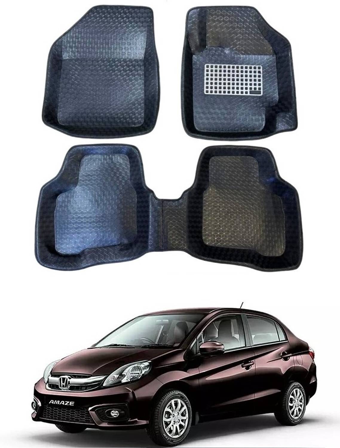 ARNEJA Polyutherine 5D Mat For Honda Amaze