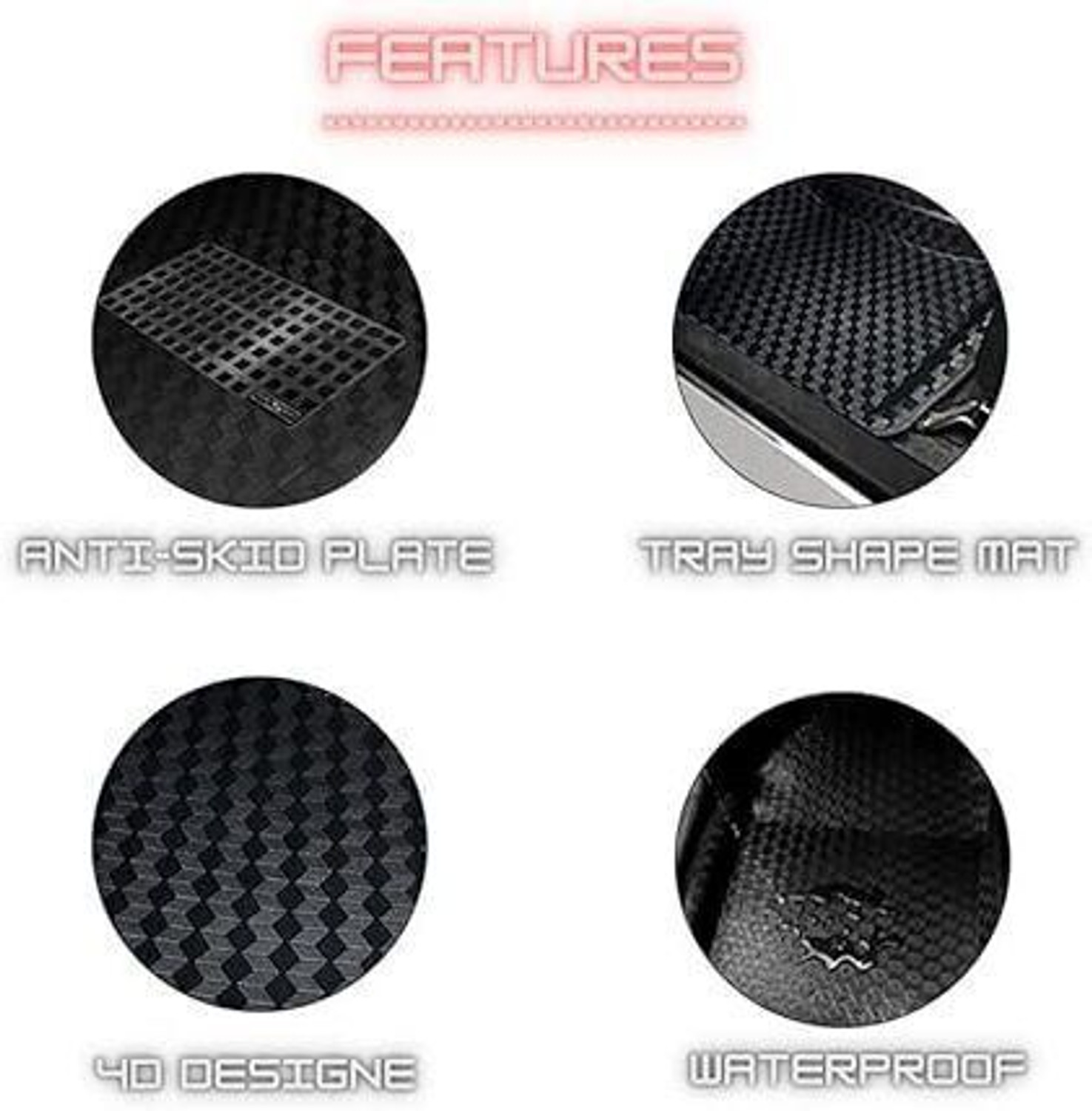 Image of Autorepute Leather 5D Mat For Maruti Suzuki WagonR