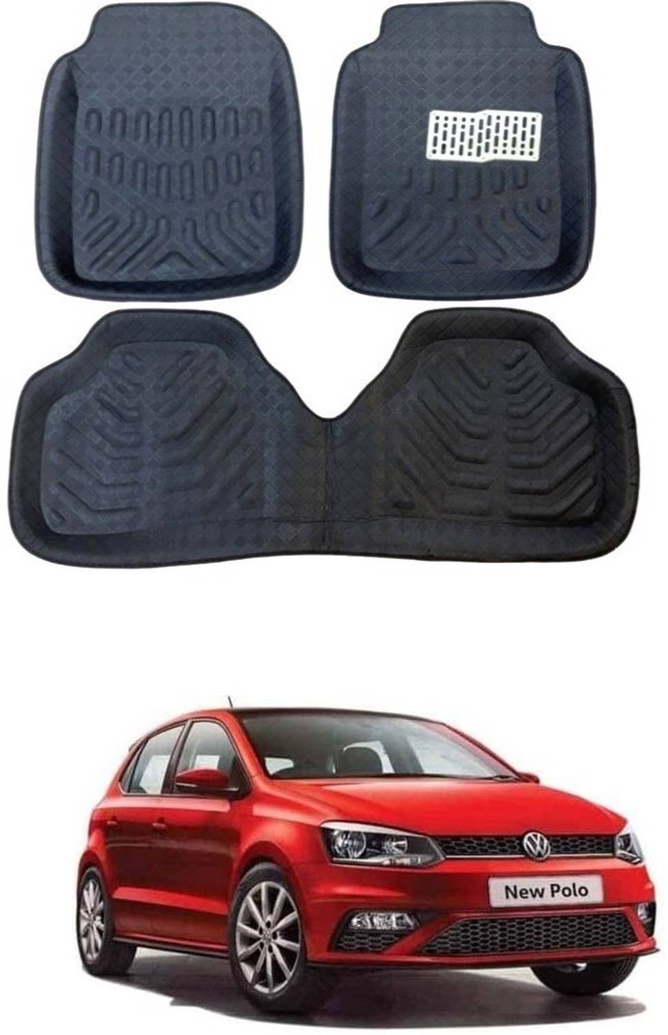 ARNEJA Polyutherine 3D Mat For Volkswagen Polo