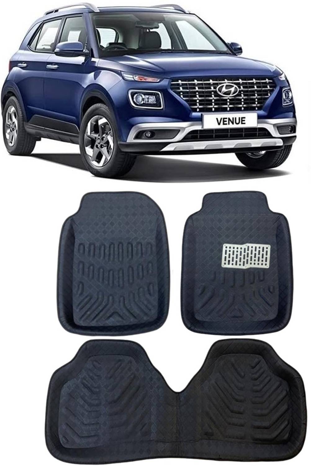 ARNEJA Polyutherine 3D Mat For  Hyundai Venue