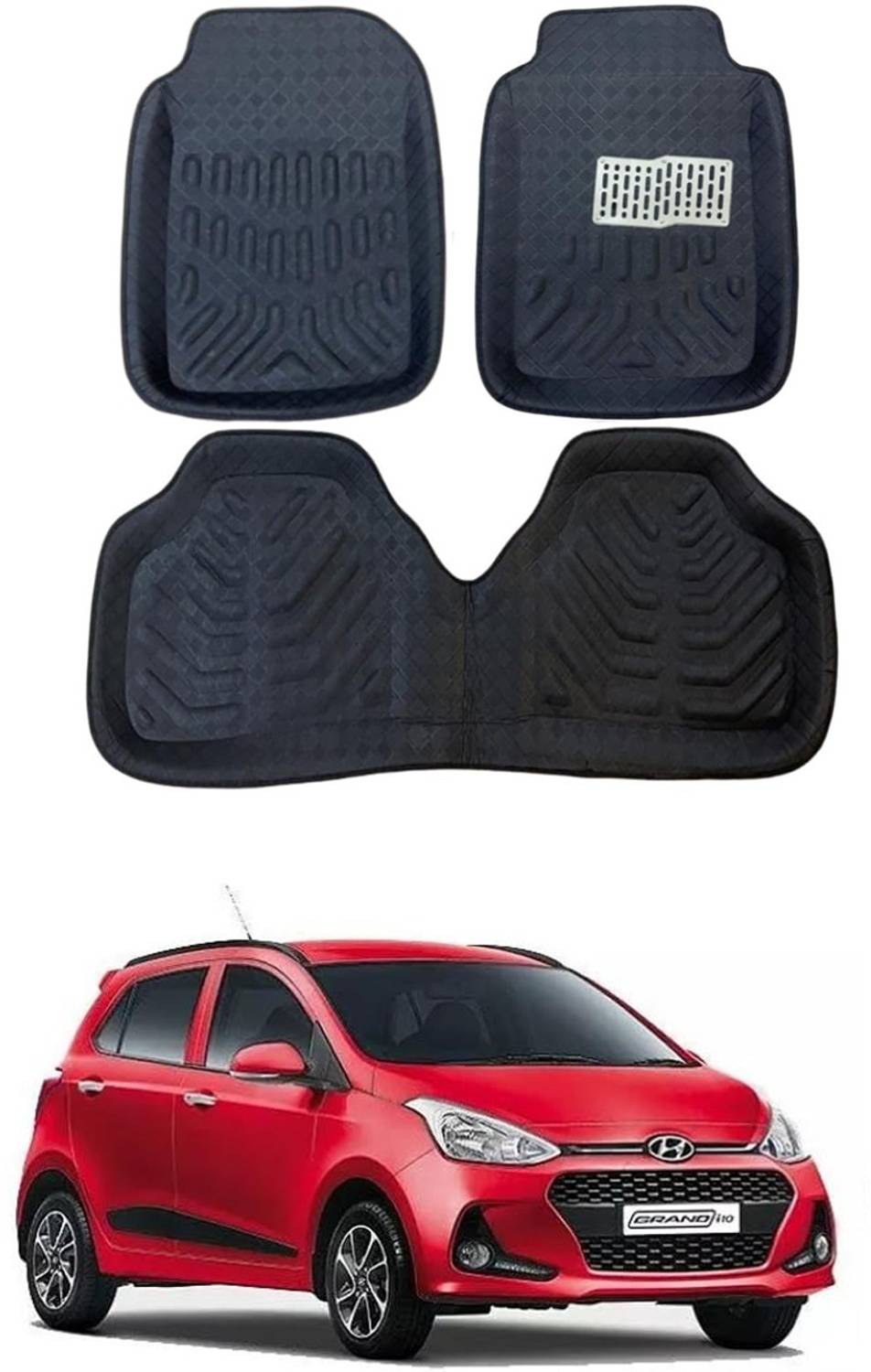 ARNEJA Polyutherine 3D Mat For  Hyundai Grand i10