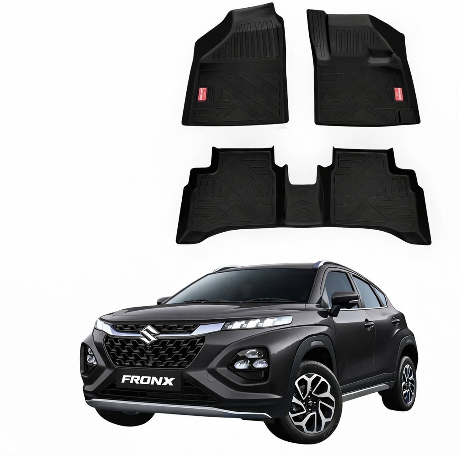 AUTOMOXCO TPV 9D Mat For Maruti Suzuki Fronx