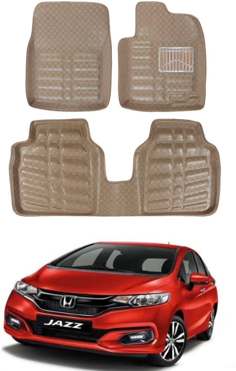 ARNEJA Polyutherine 3D Mat For  Honda Jazz