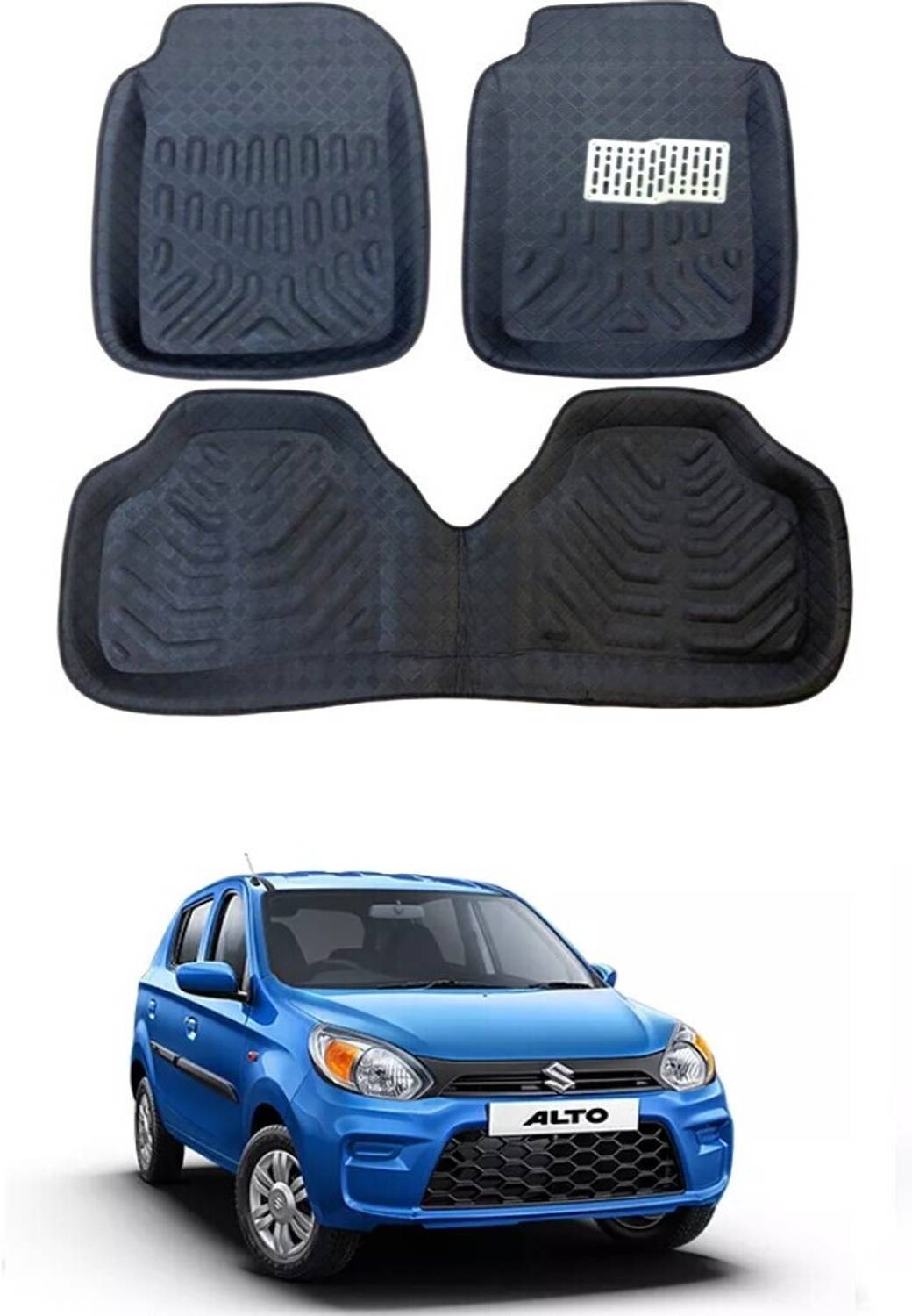 Arnejaa Polyutherine 3D Mat For  Maruti Suzuki Alto
