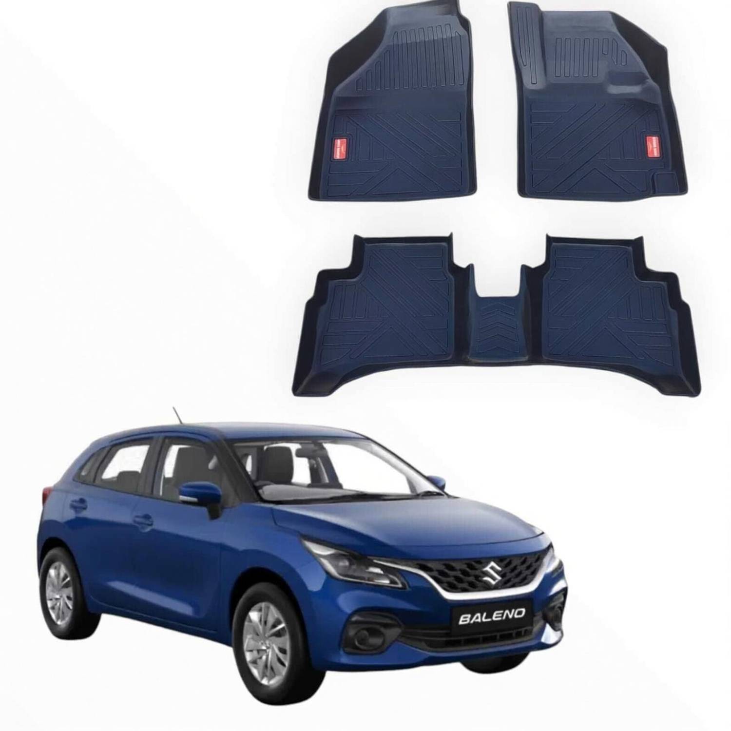 AUTOMOXCO TPV 9D Mat For Maruti Suzuki Baleno