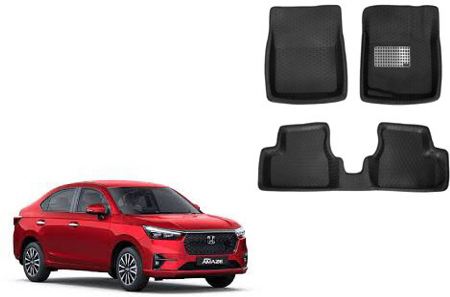 Autorepute PVC 5D Mat For Honda Amaze