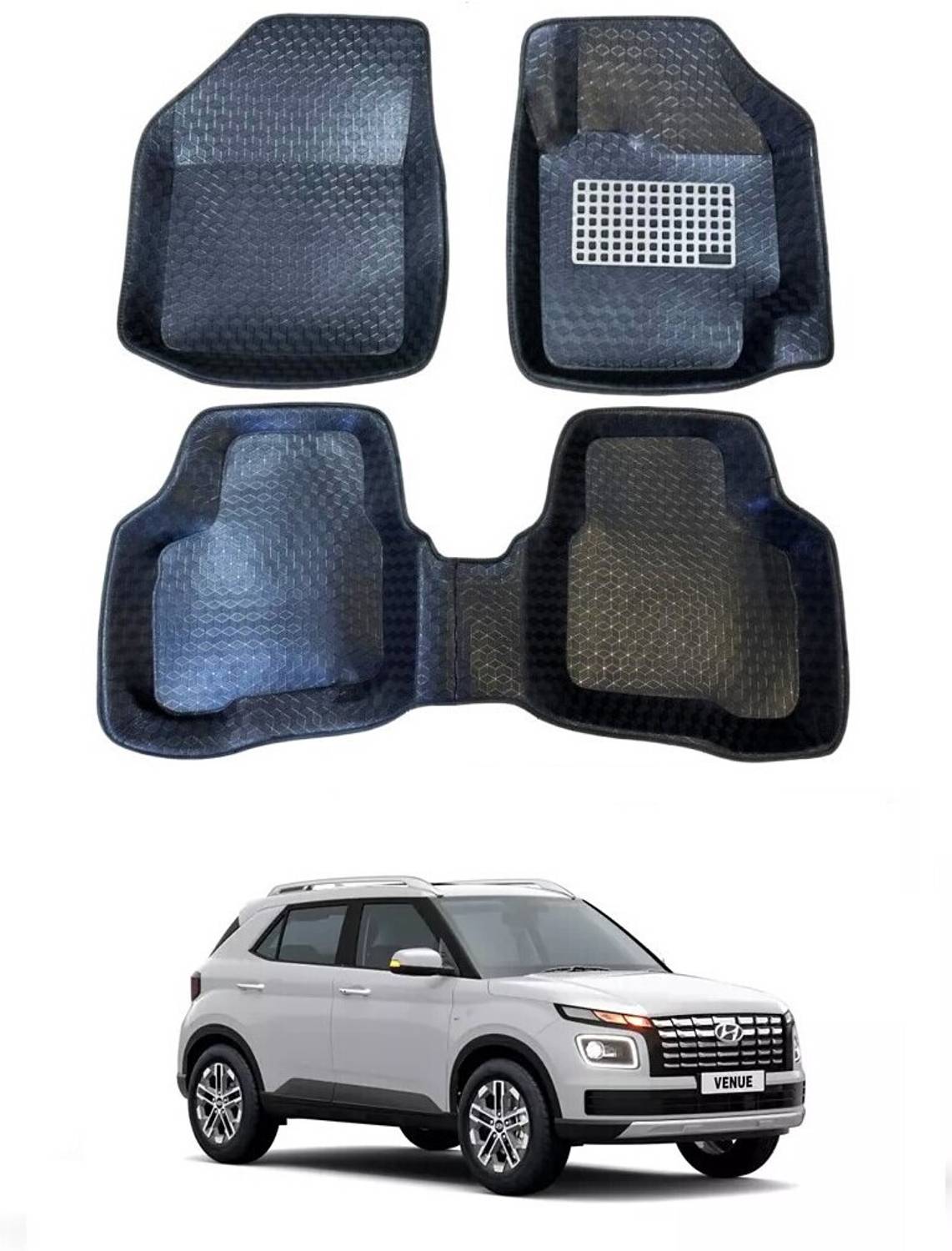 arneja trading company Polyutherine 5D Mat For  Hyundai Venue