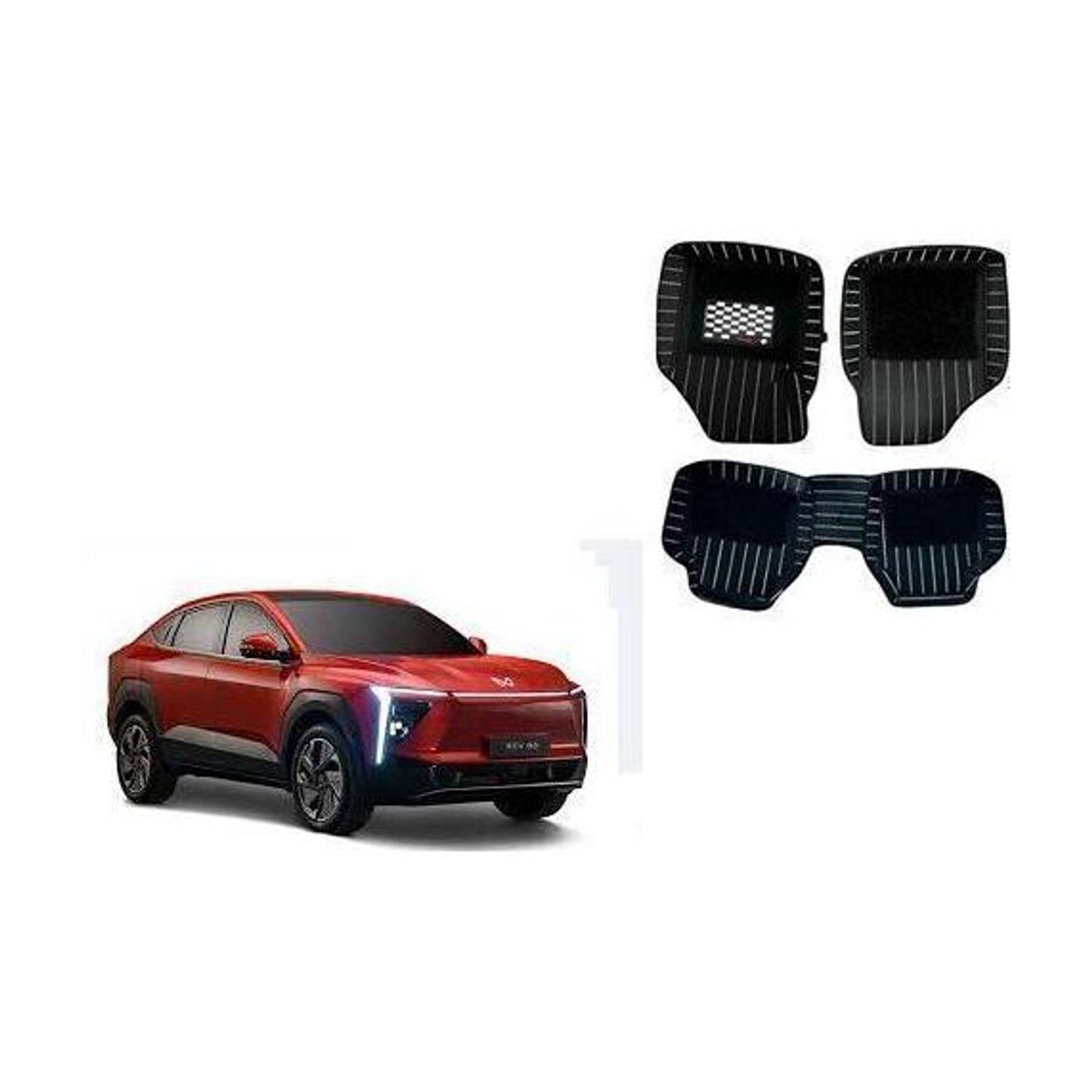 Autorepute Leather 9D Mat For Mahindra XUV