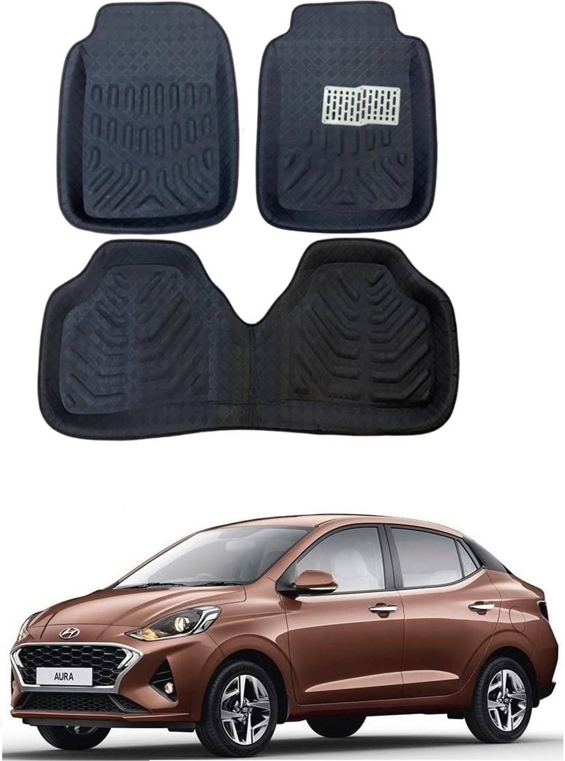 ARNEJA Polyutherine 3D Mat For  Hyundai Aura