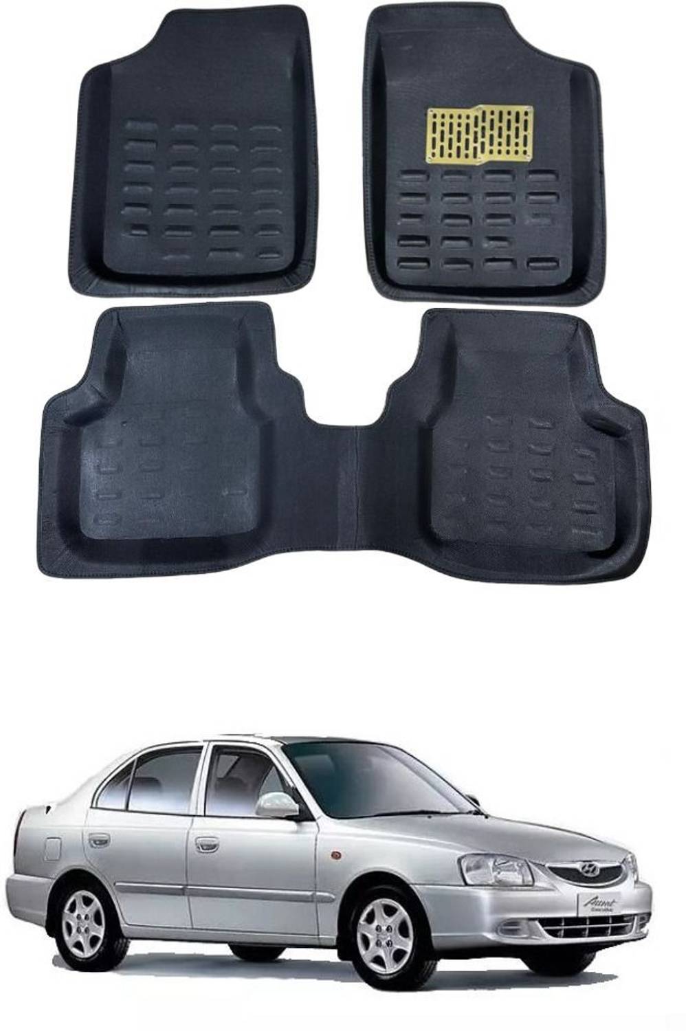 ARNEJA Polyutherine 3D Mat For  Hyundai Accent