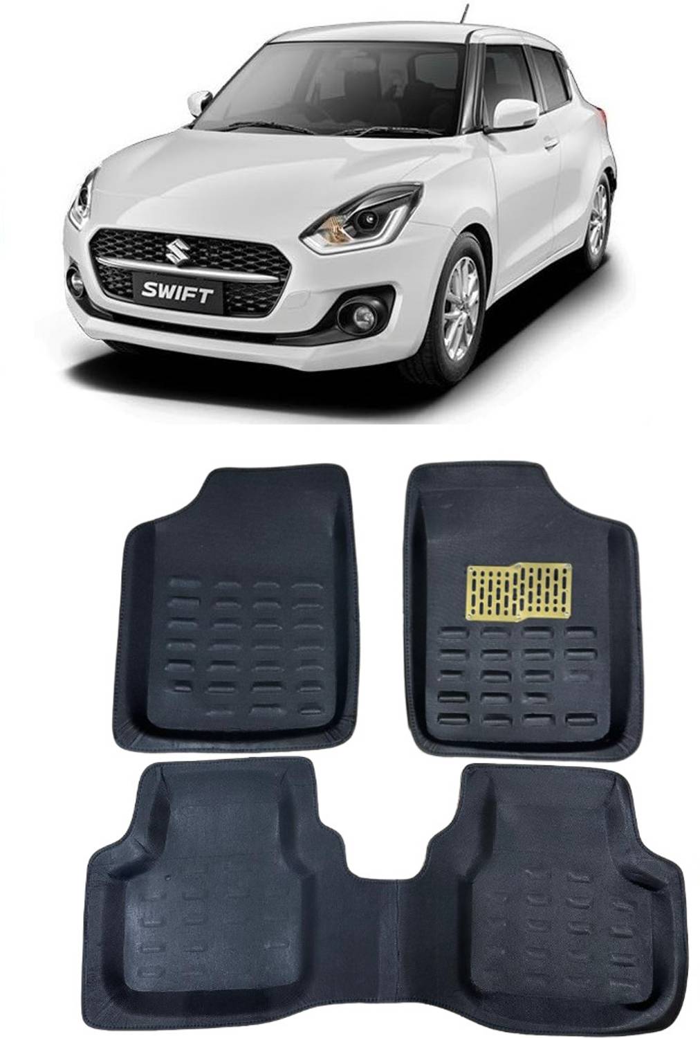 arneja trading company Polyutherine 3D Mat For  Maruti Suzuki New Swift