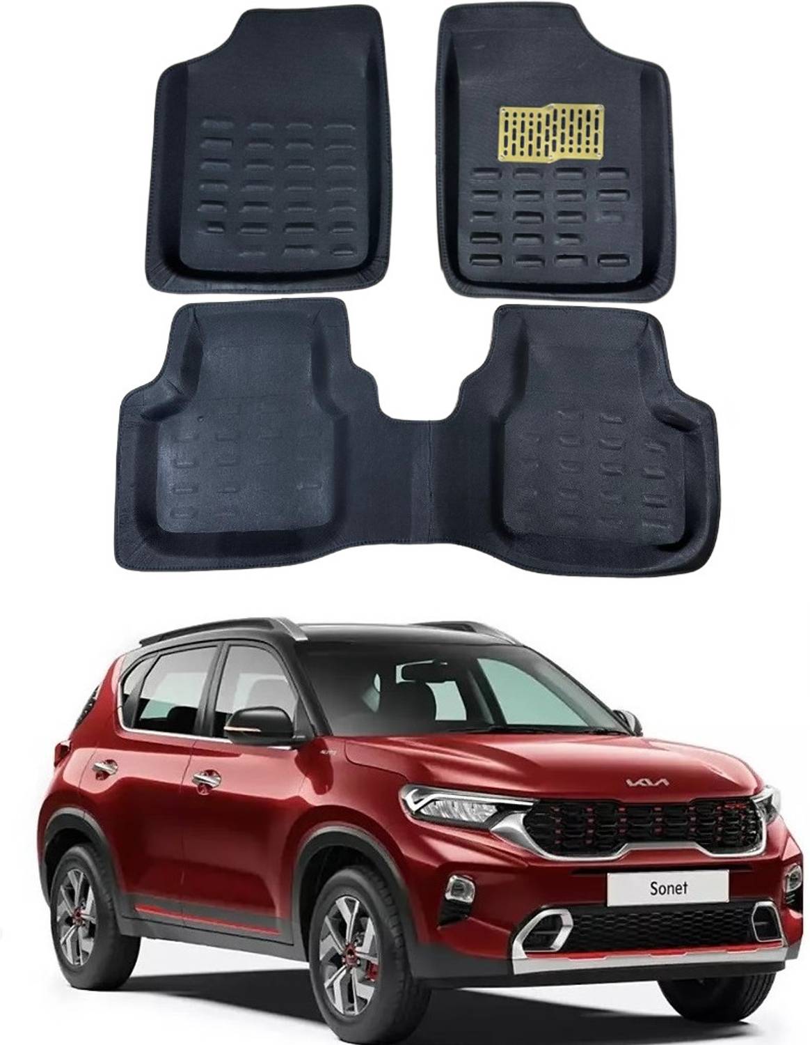 Arnejaa Polyutherine 3D Mat For  Kia Sonet