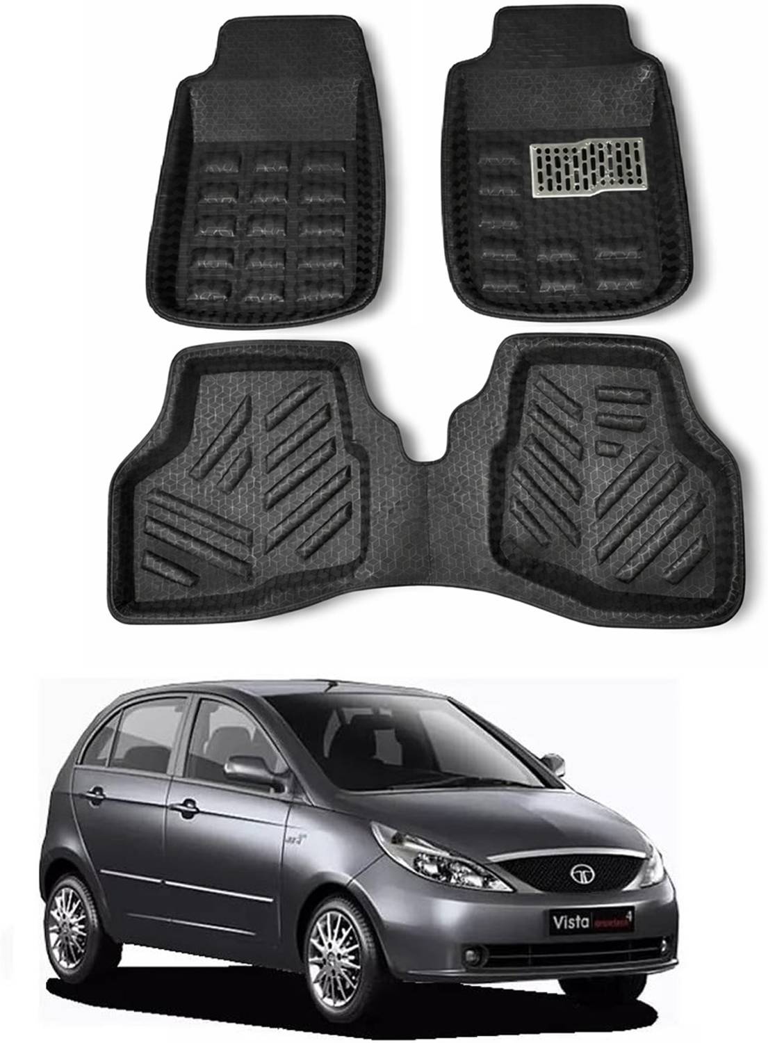 ARNEJA Polyutherine 3D Mat For Tata Indica Vista