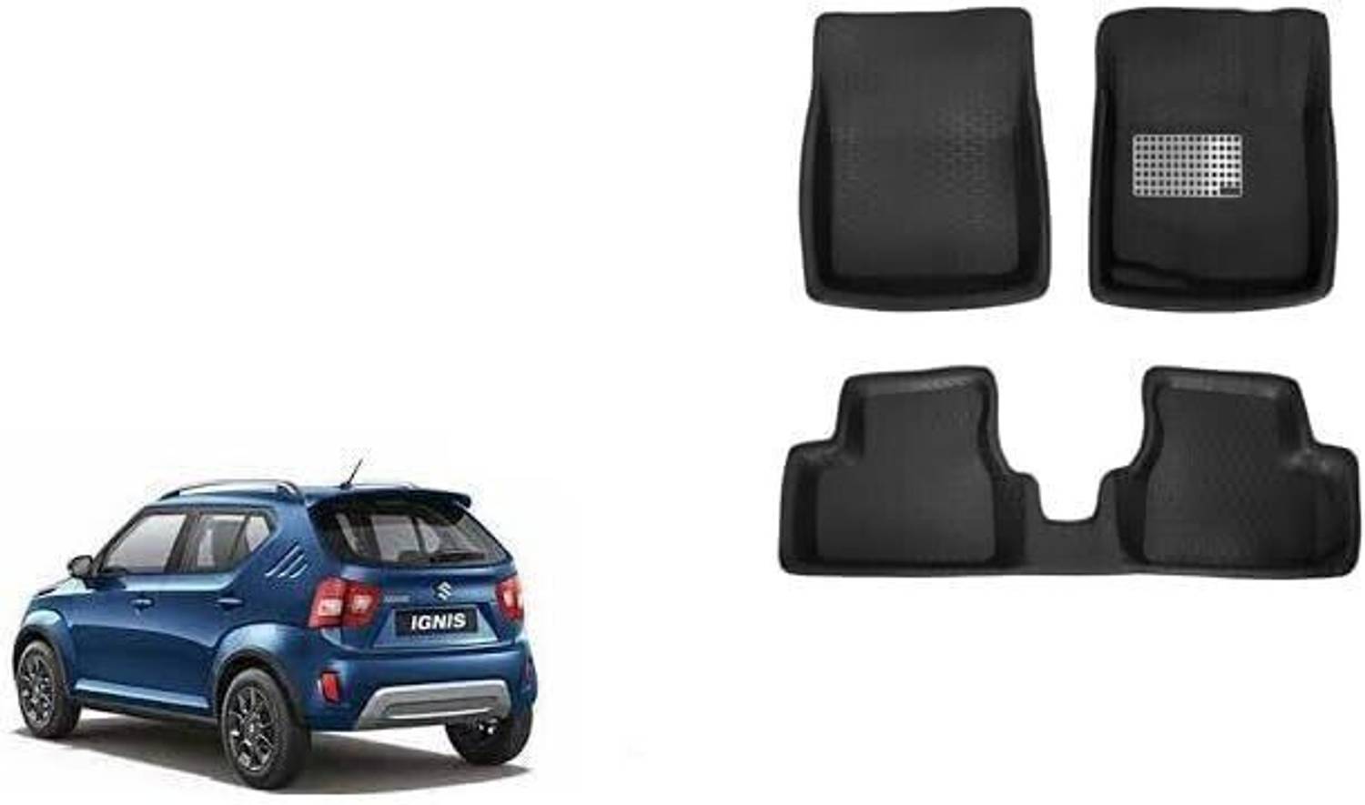 Autorepute Leather 5D Mat For Maruti Suzuki Ignis