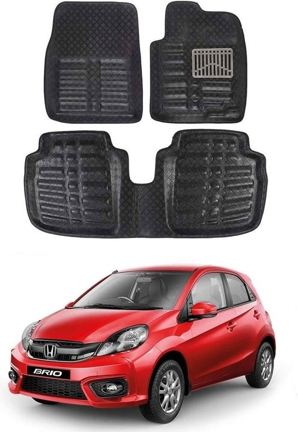arneja trading company Polyutherine 3D Mat For Honda Brio