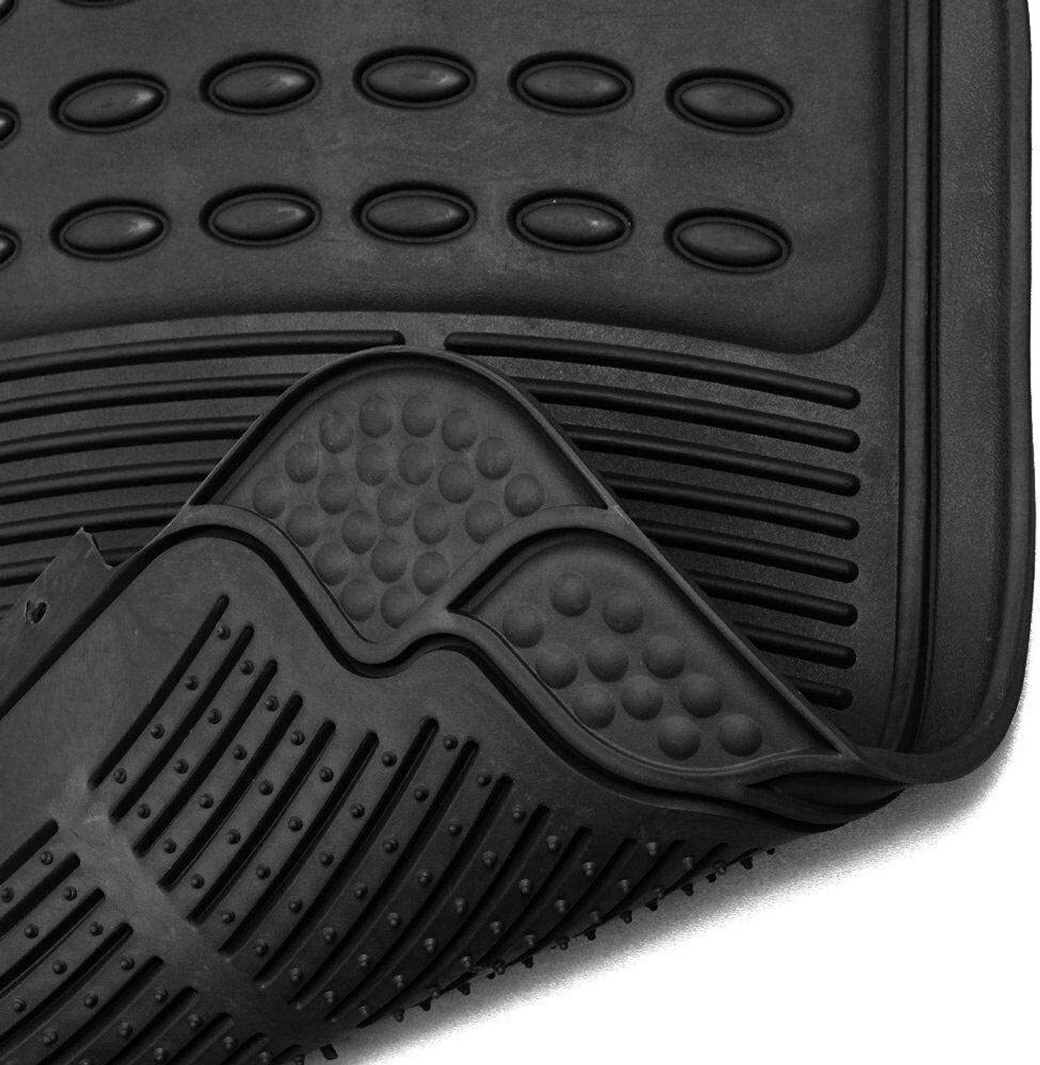 Image of ROSHNEER ENTERPRISES Rubber Standard Mat For Hyundai Eon