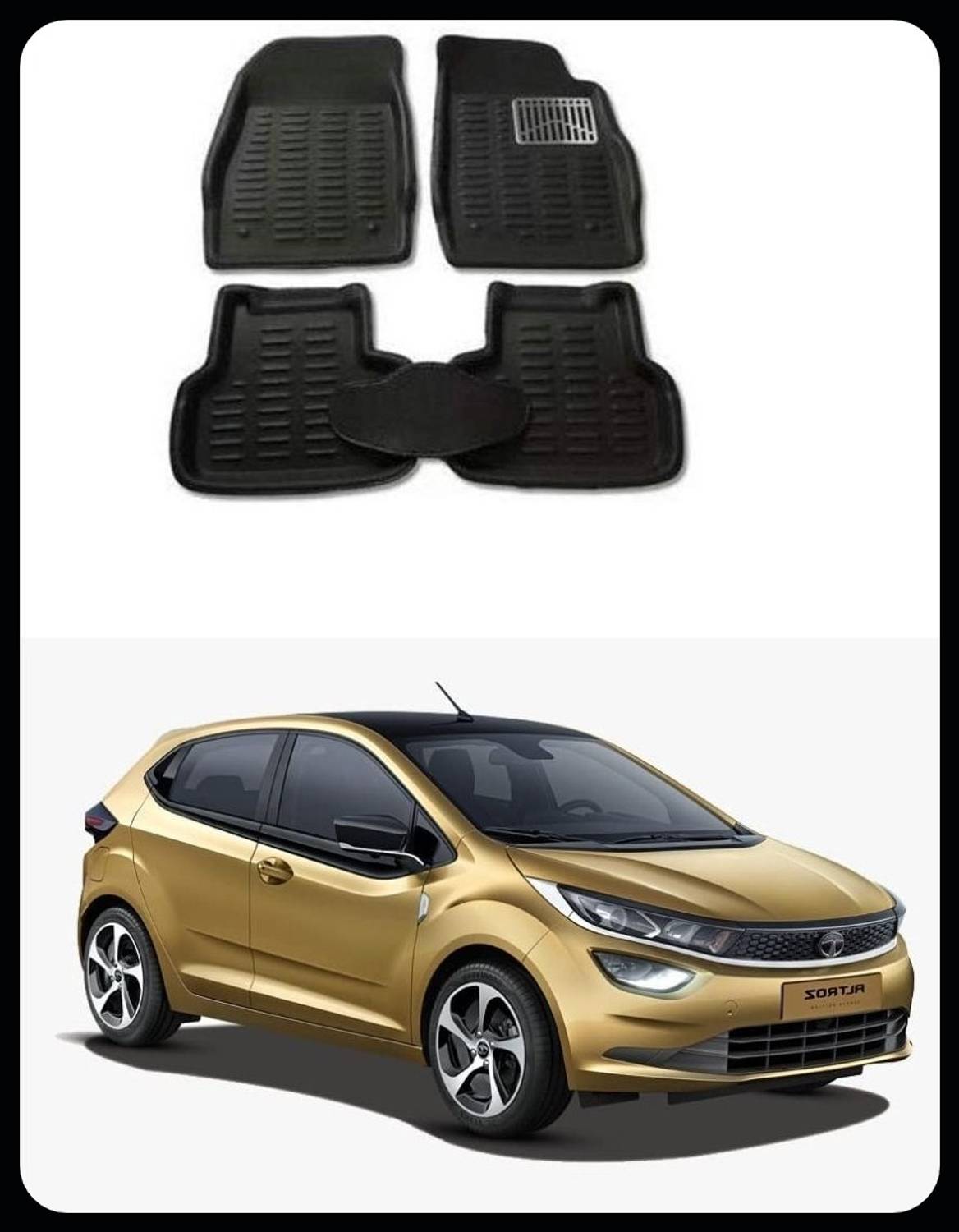 Arnejaa Polyutherine 3D Mat For Tata Altroz