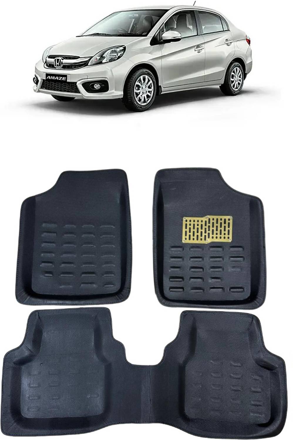 ARNEJA Polyutherine 3D Mat For Honda Amaze