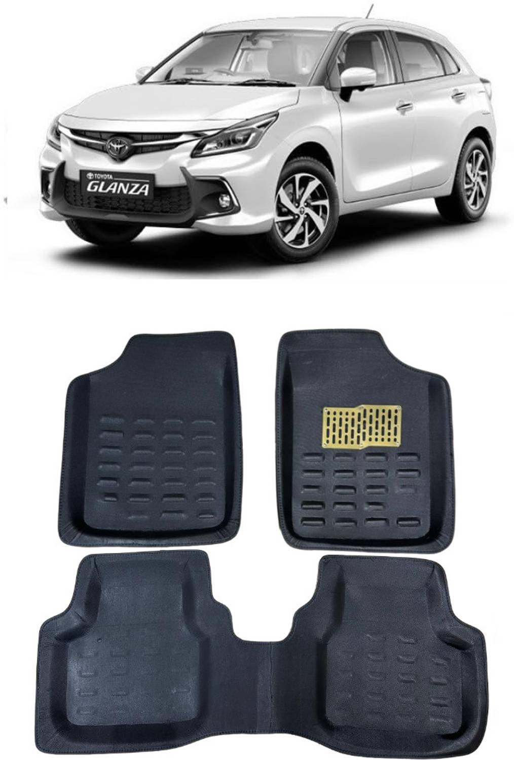 ARNEJA Polyutherine 3D Mat For Toyota Glanza