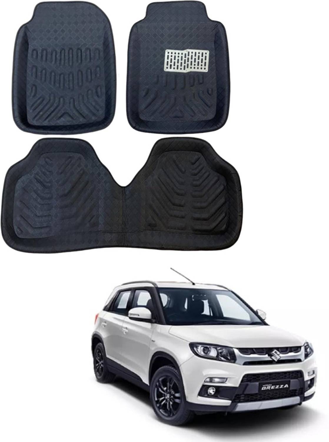 ARNEJA Polyutherine 3D Mat For Maruti Suzuki Vitara Brezza