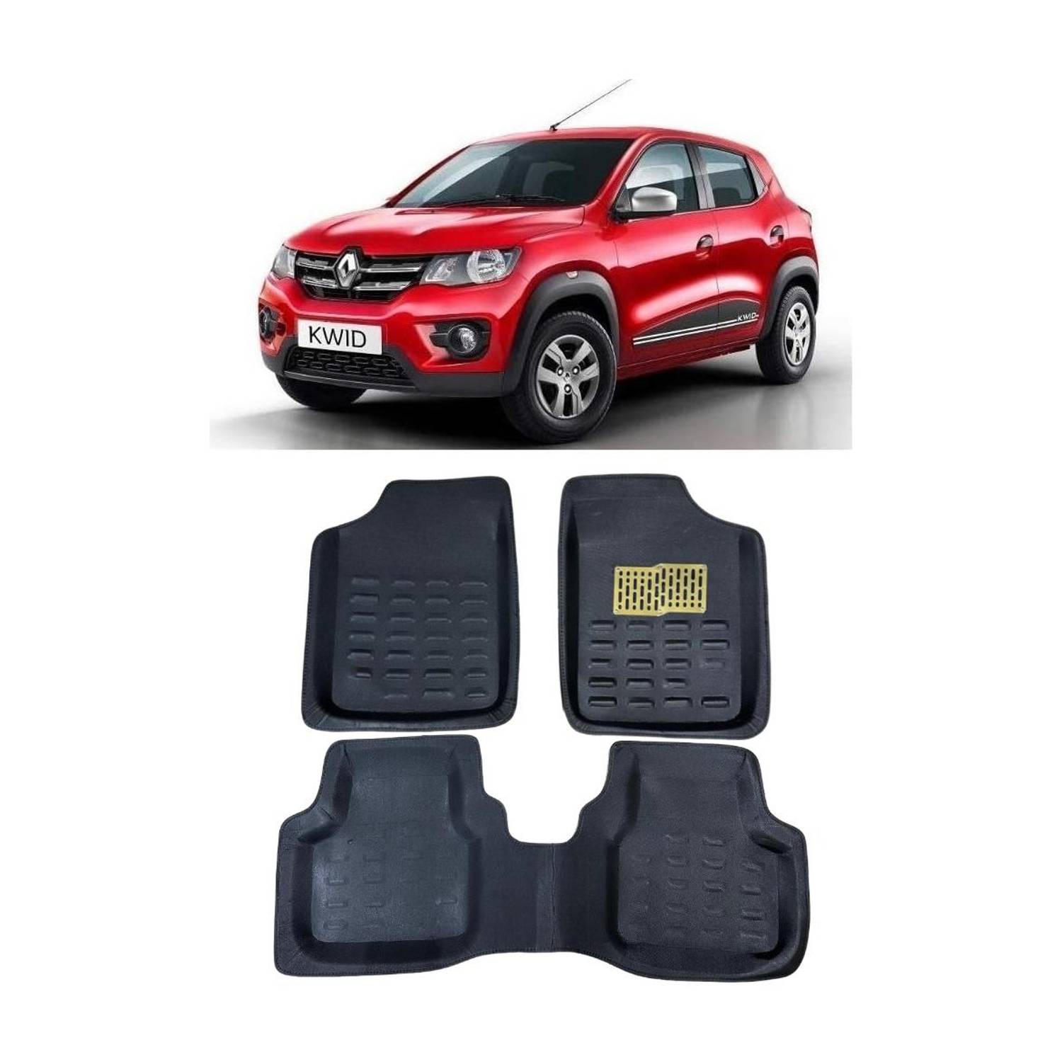 Arnejaa Polyutherine 3D Mat For Renault Kwid