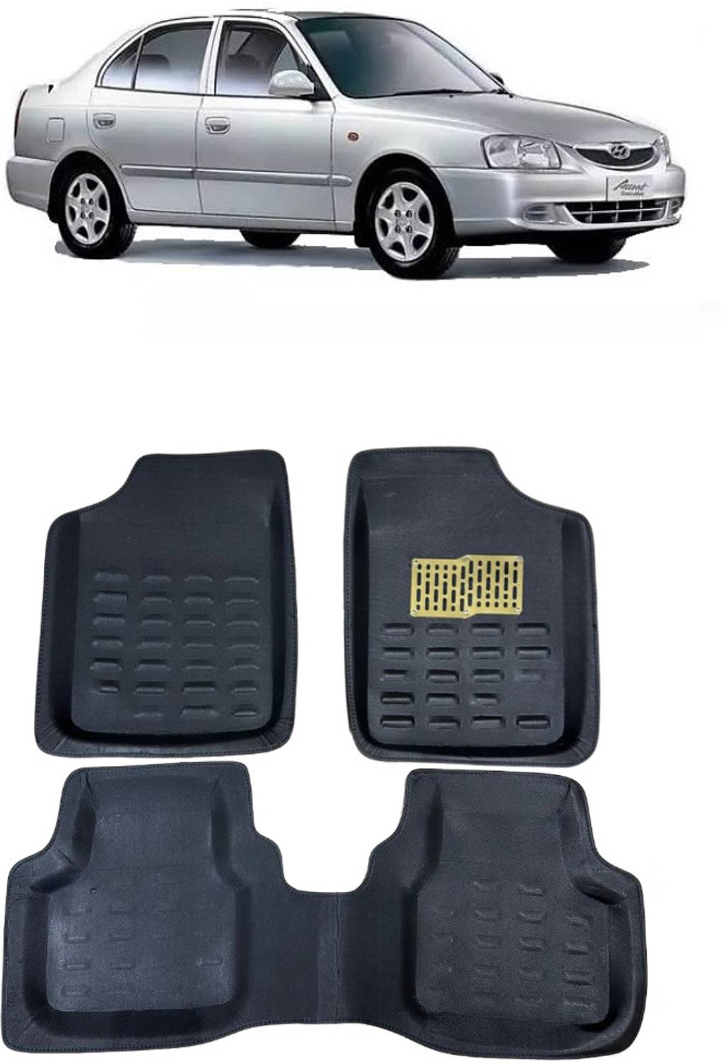 ARNEJA Polyutherine 3D Mat For  Hyundai Accent