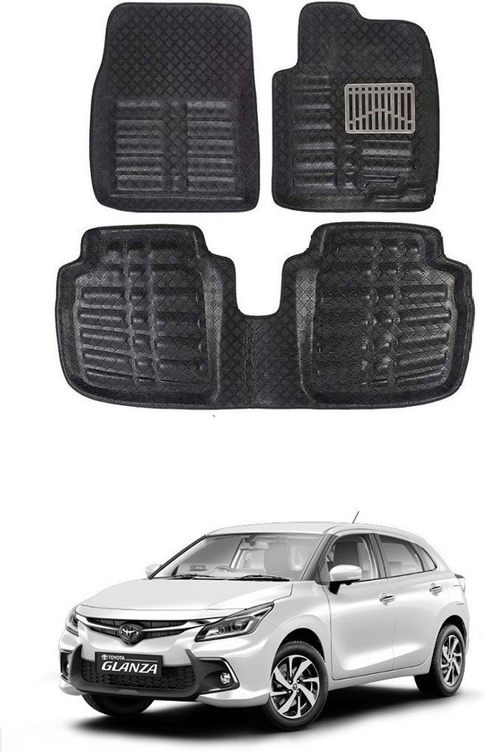 ARNEJA Polyutherine 3D Mat For  Toyota Glanza