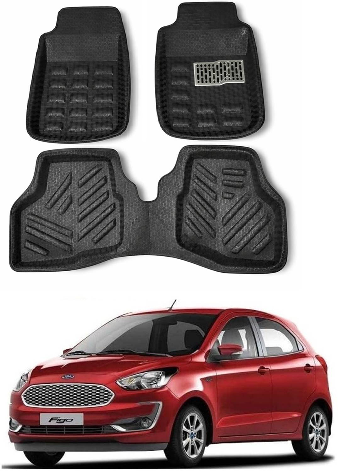 ARNEJA Polyutherine 3D Mat For Ford Figo