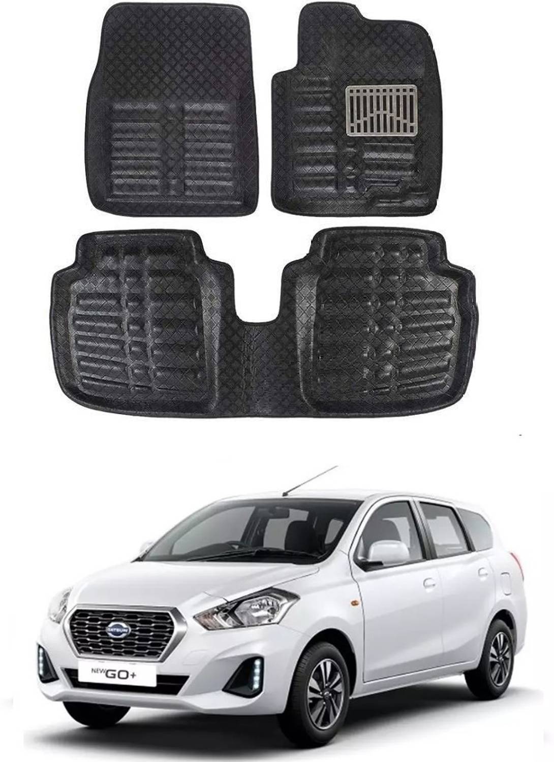 arneja trading company Polyutherine 3D Mat For  Datsun Go+