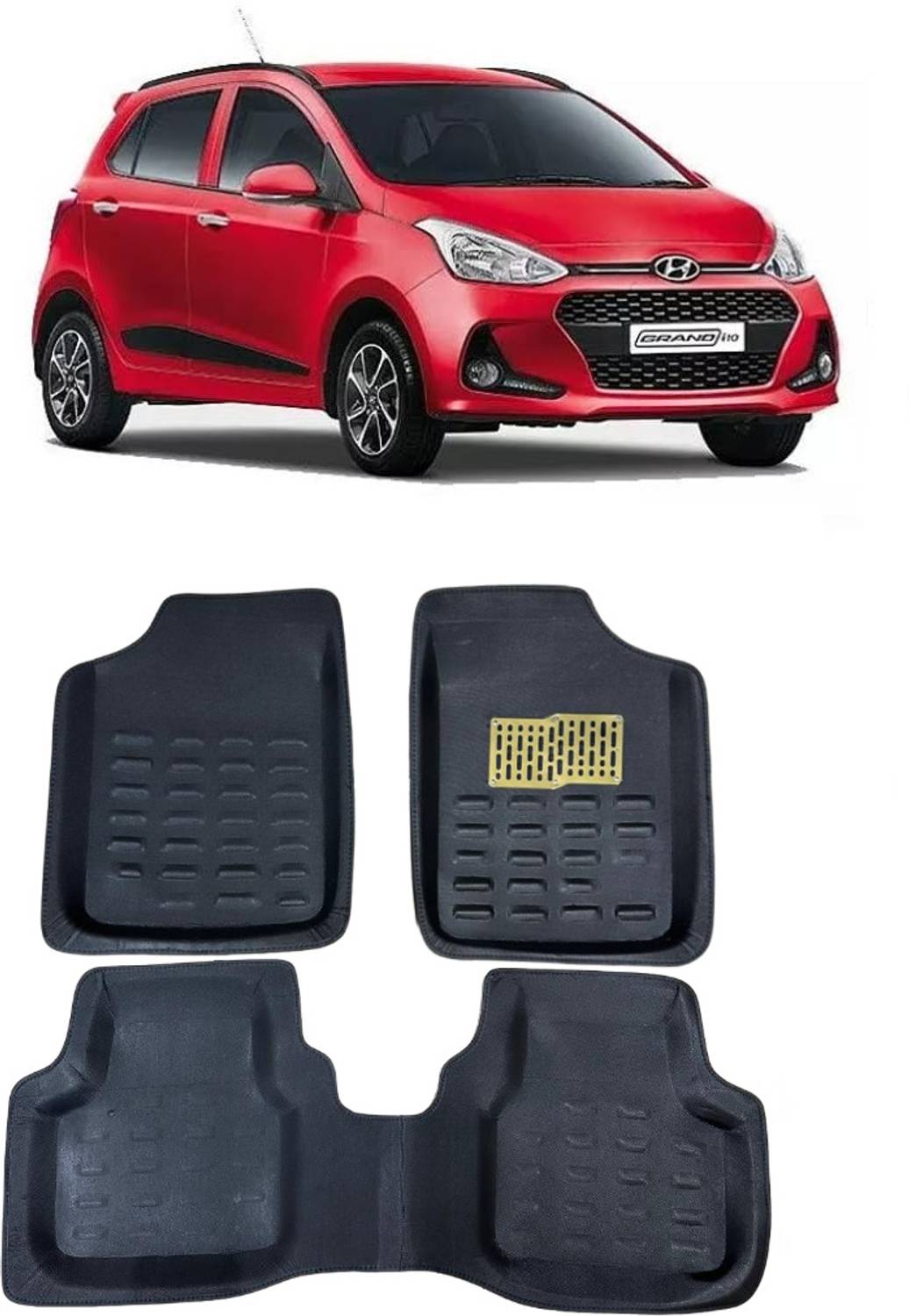 ARNEJA Polyutherine 3D Mat For  Hyundai Grand i10