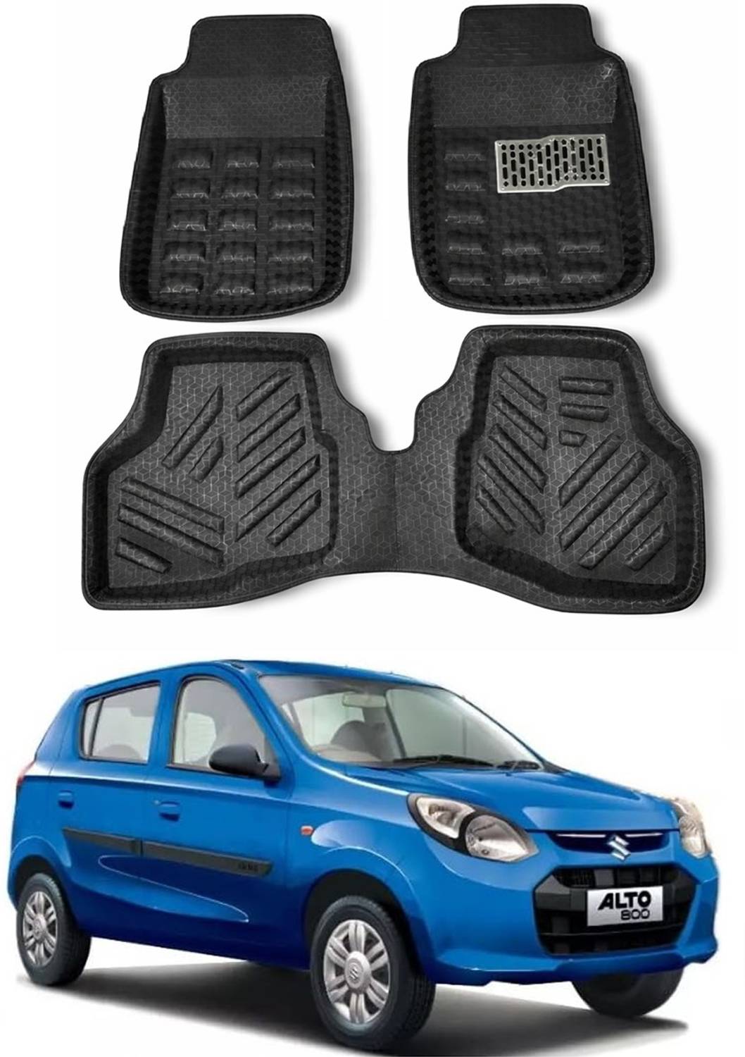 ARNEJA Polyutherine 3D Mat For Maruti Suzuki Alto 800