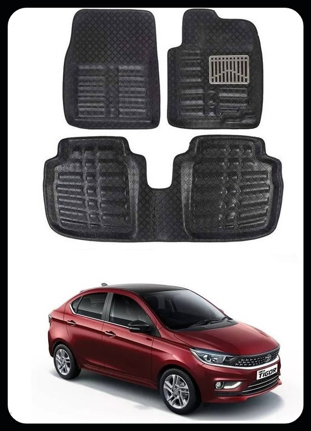 Arnejaa Polyutherine 3D Mat For  Tata Tigor