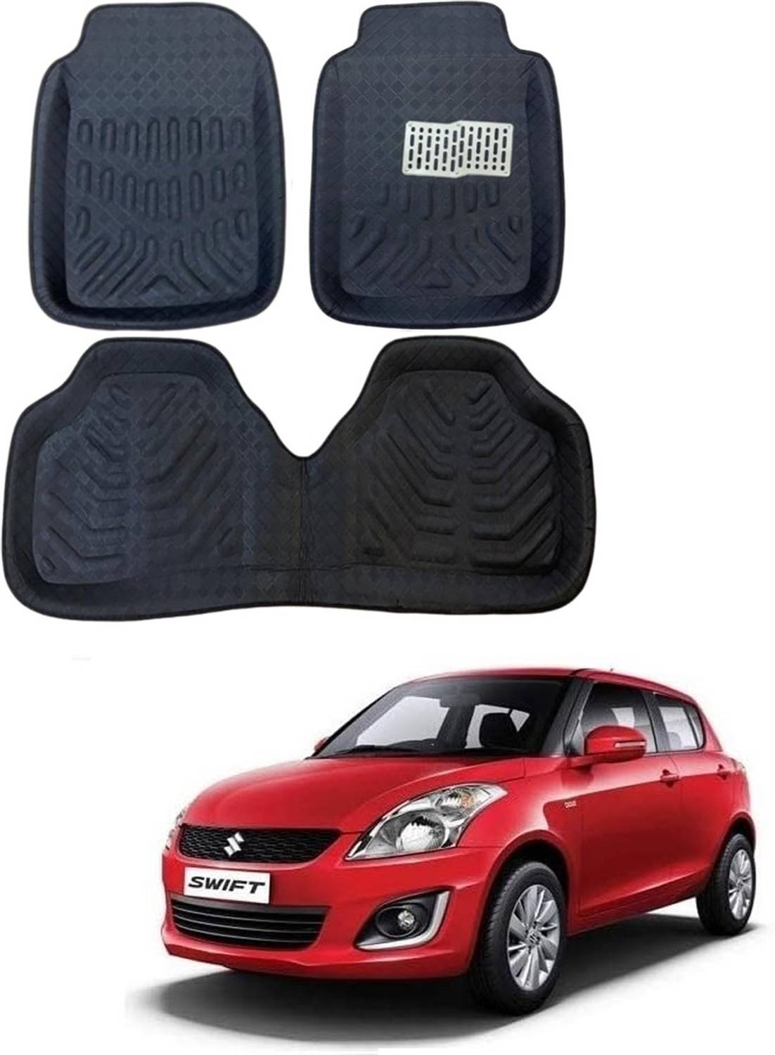 Arnejaa Polyutherine 3D Mat For  Maruti Suzuki Swift