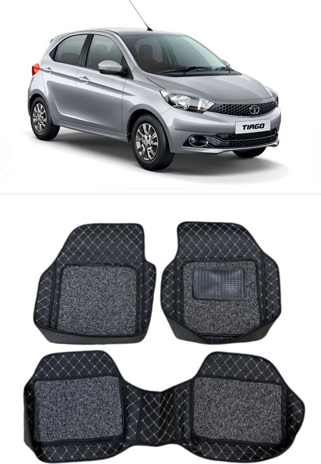 ARNEJA Leatherite 7D Mat For Tata Tiago