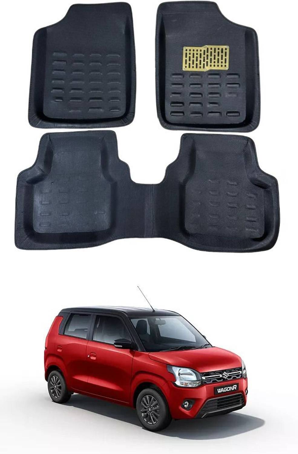 Arnejaa Polyutherine 3D Mat For Maruti Suzuki Wagon R 1.0